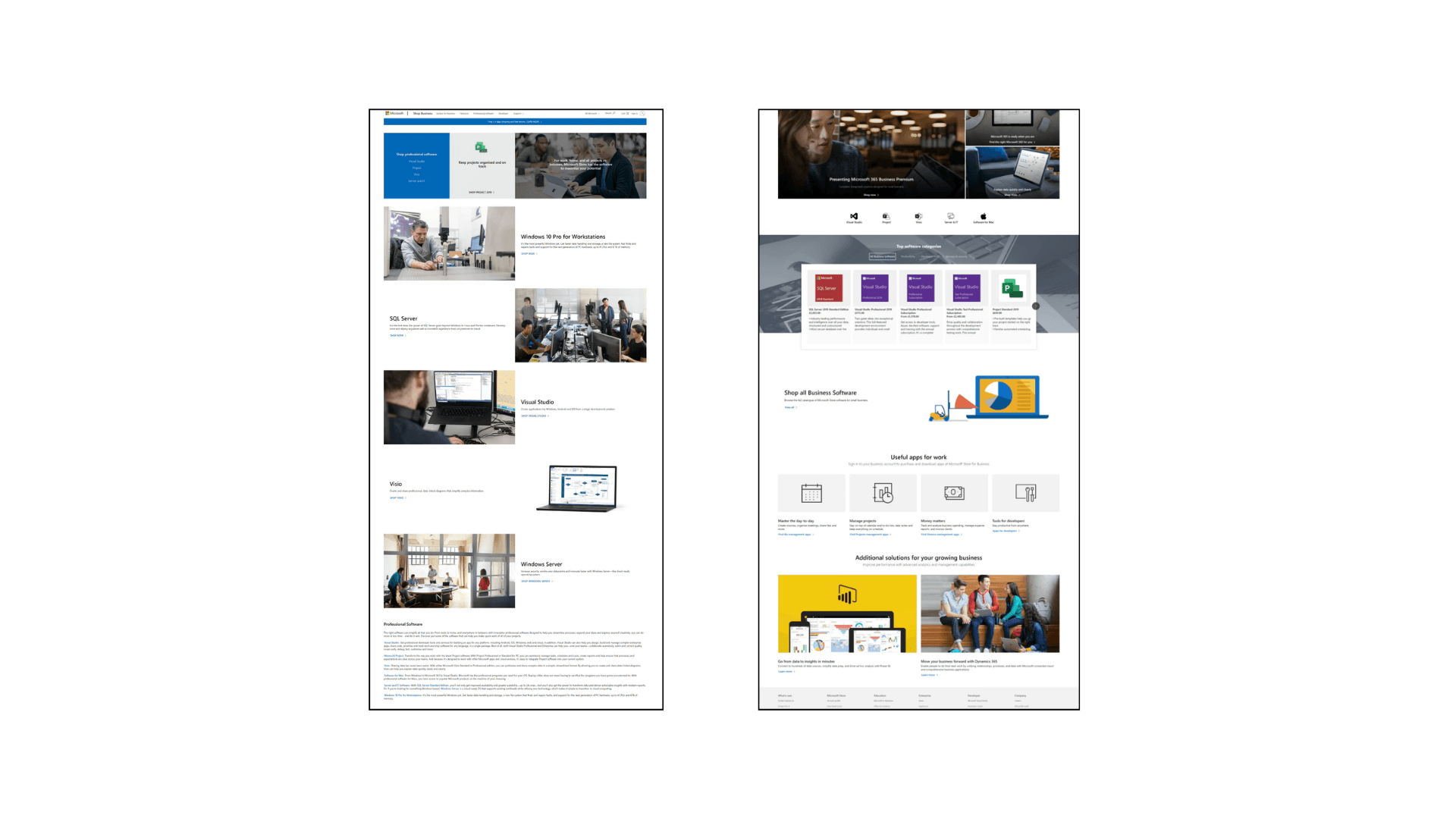 Microsoft Product Design & Conversion Rate Optimisation